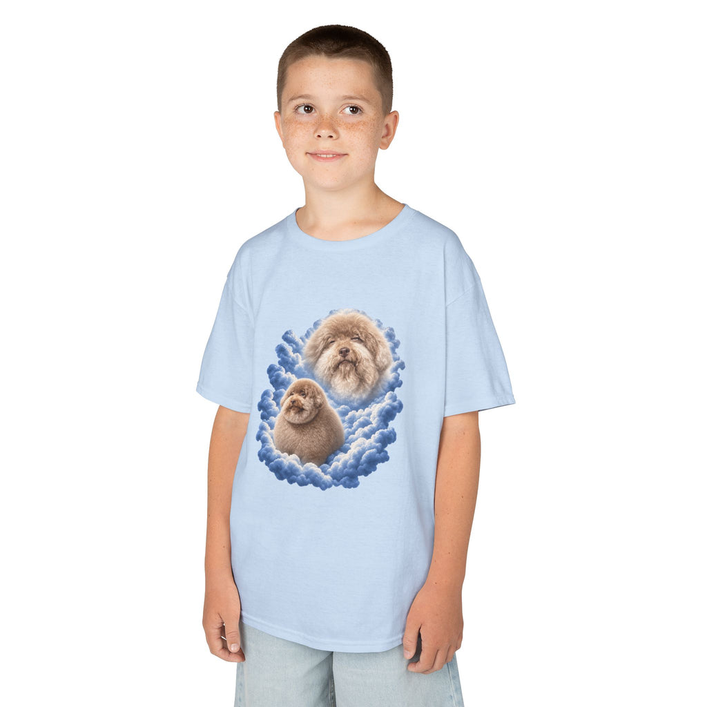 Scoobert Portrait Tee For Kids | Cloud Pet Illustration T-Shirt