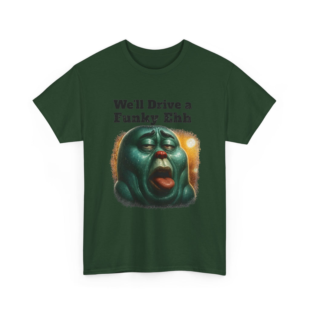 Funky Ehh Tee — Retro Groovy Face Graphic T-Shirt