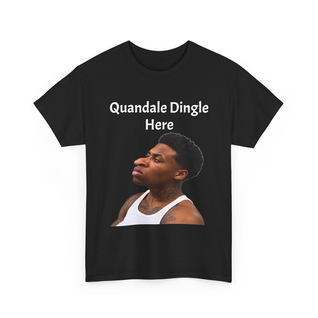 Quandale Dingle Tee — Funny Meme Face Graphic T-Shirt