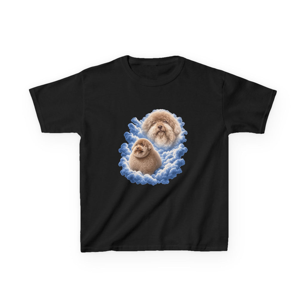 Scoobert Portrait Tee For Kids | Cloud Pet Illustration T-Shirt