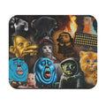 Meme Collage Mouse Pad | Eclectic Internet Characters, Dark Humor