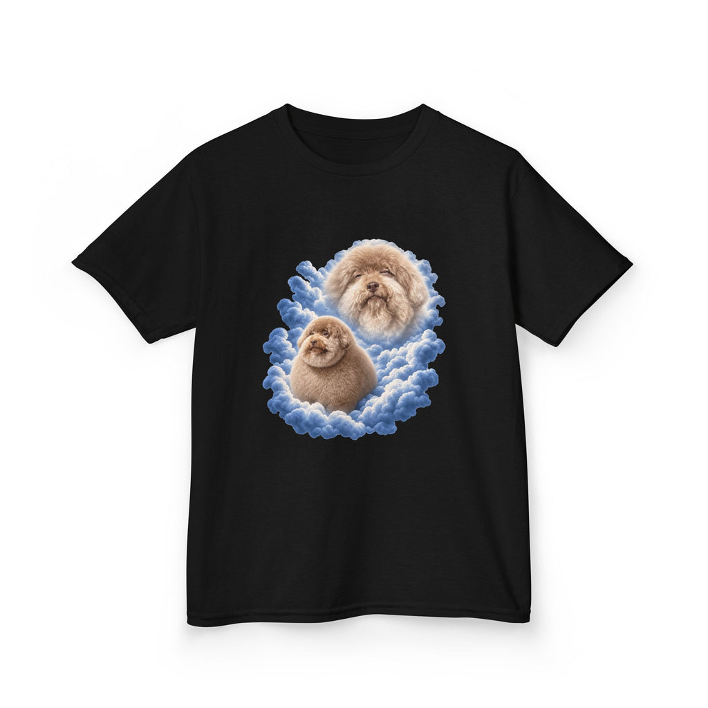Scoobert Portrait Tee For Kids | Cloud Pet Illustration T-Shirt