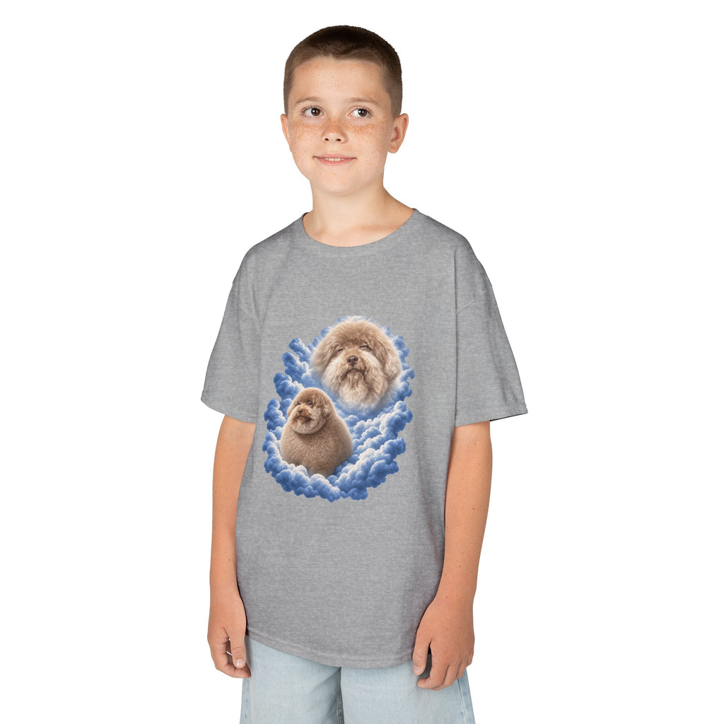 Scoobert Portrait Tee For Kids | Cloud Pet Illustration T-Shirt